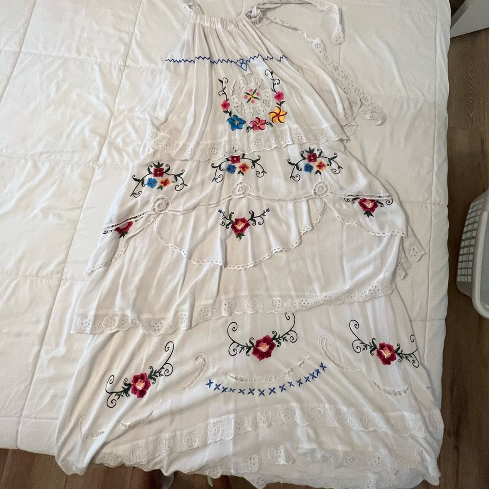 Vintage Fillyboo Doll House Maxi Dress. Size S - Picture 6 of 6